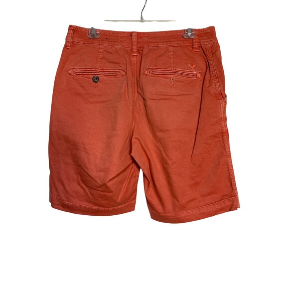 American Eagle Outfitters Mens Active Flex Coral Chino Shorts Size 32 - Picture 4 of 8